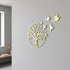 Metal Tree of Life Wall Art 7 Flying Birds Wall Sculpture