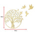 Metal Tree of Life Wall Art 7 Flying Birds Wall Sculpture