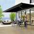 5.5m x 3.0m Retractable Folding Arm Awning Heavy Duty Full Cassette Motorised