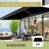 5.5m x 3.0m Retractable Folding Arm Awning Heavy Duty Full Cassette Motorised