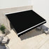 Motorised Outdoor Folding Arm Awning Retractable Sunshade Canopy Black 5.0m x 3.0m