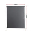 Retractable Straight Drop Roll Down Awning Garden Patio Screen 2.1X2.5M