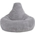 Jumbo Cord Bean Bag Cover Unfilled Large Grey Corduroy Lounge Chair Cover