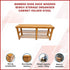 Bamboo Shoe Rack Wooden Bench Storage Organiser Cabinet Holder Stool