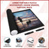 Jigsaw Puzzle Roll Up Mat 1500 Piece Felt Puzzle Saver 118x66cm Storage Tube
