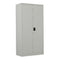 Two-Door Metal Cabinet Shelf Storage for Home Office Gym