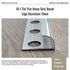 10 x Tile Trim Heavy Duty Round Edge Aluminium 10mm