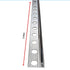 10 x Tile Trim Heavy Duty Round Edge Aluminium 10mm