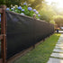 15m x 2m Fence Windscreen Privacy Screen Shade Cover Black Fabric Mesh Garden