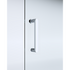Adjustable 1300x1010mm Single Door Corner Sliding Glass Shower Screen in Chrome