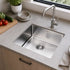 510x450mm Handmade 1.5mm 16 Gauge Stainless Steel Kitchen Laundry Sink with Waste