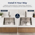 510x450mm Handmade 1.5mm 16 Gauge Stainless Steel Kitchen Laundry Sink with Waste
