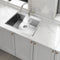 700x500mm Handmade 1.5mm 16 Gauge Stainless Steel Kitchen Laundry Sink with Waste