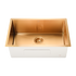 700x450mm Handmade 1.5mm 16 Gauge Gold Stainless Steel Kitchen Laundry Sink with Waste