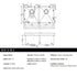 775x450mm Handmade 1.5mm 16 Gauge Gold Finish Stainless Steel Kitchen Laundry Sink with Waste