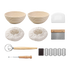 2 x 9" Sourdough Bread Proofing Set Bread Making Kit Round Bowls