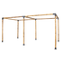 Roof Pergola Gazebo Shed Matte Black Steel Brackets DIY Kits