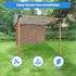 Roof Pergola Gazebo Shed Matte Black Steel Brackets DIY Kits