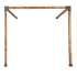 Roof Pergola Gazebo Shed Matte Black Steel Brackets DIY Kits