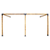 Roof Pergola Gazebo Shed Matte Black Steel Brackets DIY Kits