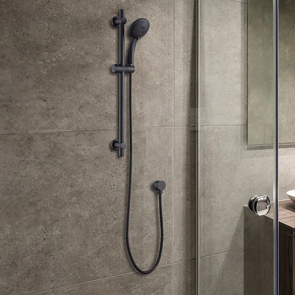 Hand Held Shower Rail and Soap Dish Set, 8.08L/min WELS 3-Star