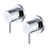 Bathroom Shower Bath Hot and Cold Mixer WATERMARK Certified in Chrome