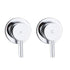 Bathroom Shower Bath Hot and Cold Mixer WATERMARK Certified in Chrome