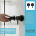 Bathroom Shower Bath Hot and Cold Mixer WATERMARK Certified in Black