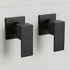 Bathroom Shower Bath Hot and Cold Square Mixer WATERMARK Certified in Black