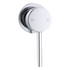 Single Round Shower Bath Mixer Tap Bathroom WATERMARK Approved