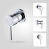 Single Round Shower Bath Mixer Tap Bathroom WATERMARK Approved