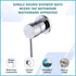 Single Round Shower Bath Mixer Tap Bathroom WATERMARK Approved