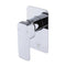 Single Square Shower Bath Mixer Tap Bathroom WATERMARK Approved in Chrome