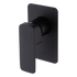 Single Square Shower Bath Mixer Tap Bathroom WATERMARK Approved in Black