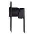 Single Square Shower Bath Mixer Tap Bathroom WATERMARK Approved in Black