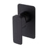 Single Square Shower Bath Mixer Tap Bathroom WATERMARK Approved in Black