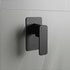 Single Square Shower Bath Mixer Tap Bathroom WATERMARK Approved in Black