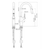 Kitchen Laundry Bathroom Basin Sink Pull Out Mixer Tap Faucet in Black