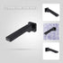 Bath In Wall Swivel Spout in Matte Black