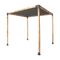 Roof Pergola Gazebo Shed Matte Black Steel Brackets and Black Screen DIY Kits