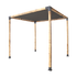 Roof Pergola Gazebo Shed Matte Black Steel Brackets and Black Screen DIY Kits