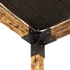 Roof Pergola Gazebo Shed Matte Black Steel Brackets and Black Screen DIY Kits