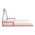 Pine Wood Floor Bed House Frame for Kids and Toddlers