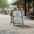A Frame Sign 60x90cm Sidewalk Plastic Poster Board Outdoor Display