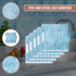 5pcs 3D Wall Stickers Self-adhesive Wallpaper Resistant High Temperature