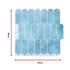 5pcs 3D Wall Stickers Self-adhesive Wallpaper Resistant High Temperature