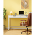 White Computer Desk – Modern PC Laptop Table for Gaming, Home Office, or Study Space Furniture