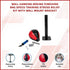 Wall Hanging Boxing Punching Bag Speed Training Stress Relief Kit with Wall Mount Bracket