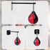Wall Hanging Boxing Punching Bag Speed Training Stress Relief Kit with Wall Mount Bracket