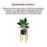 Metal Plant Stand Adjustable Indoor